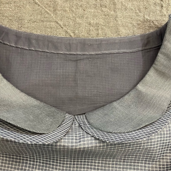 Hand Crafted Grey Top , Sz XL - Picture 6 of 7